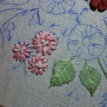 modèle broderie fleur