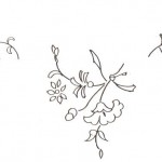 modèle broderie fleur