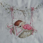 modèle broderie herisson