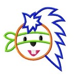 modèle broderie herisson