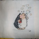 modèle broderie herisson