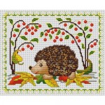 modèle broderie herisson