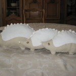 modèle broderie herisson