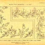 modèle broderie main gratuit