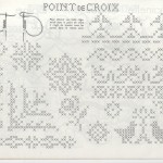 modèle broderie main gratuit