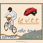 modèle broderie velo
