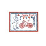 modèle broderie velo