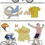 modèle broderie velo