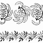 modèle broderie vetement