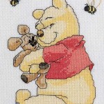 modèle broderie winnie gratuit