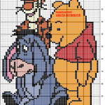modèle broderie winnie gratuit