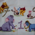 modèle broderie winnie gratuit