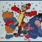 modèle broderie winnie gratuit