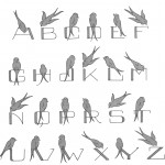 modèle d'alphabet broderie
