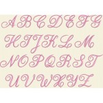 modèle d'alphabet broderie