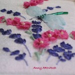 modèle d'oeillet broderie au ruban