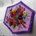modèle d'oeillet broderie au ruban