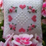 modèle d'oeillet broderie au ruban