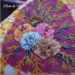 modèle d'oeillet broderie au ruban