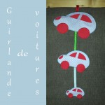 motif broderie voiture