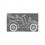 motif broderie voiture