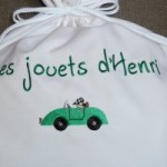 motif broderie voiture
