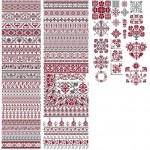 motifs broderie kantha