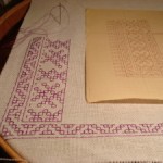 patron broderie noire