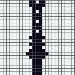 patron broderie noire