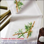 grille broderie bambou