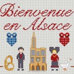 grille broderie bienvenue