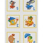 grille broderie escargot