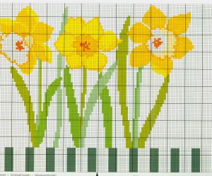 grille broderie gratuite