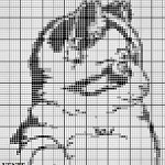 grille broderie gratuite