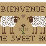 grille broderie home sweet home