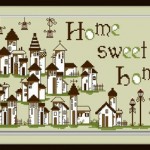 grille broderie home sweet home