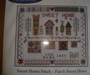 grille broderie home sweet home