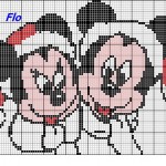 grille broderie sur tricot