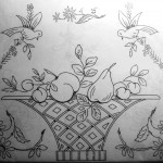 modèle broderie à imprimer