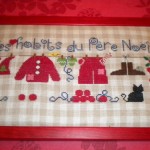 modèle broderie noel