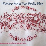 modèle broderie noel