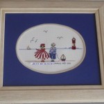 modèle encadrement broderie