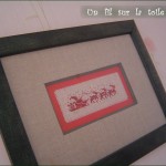 modèle encadrement broderie