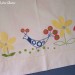 modèle broderie drap bebe