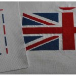 modèle broderie drapeau anglais
