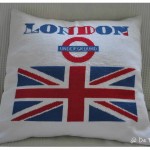 modèle broderie drapeau anglais