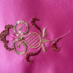 modèle broderie indienne