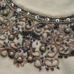 modèle broderie indienne