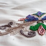 modèle broderie indienne