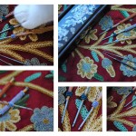 modèle broderie indienne